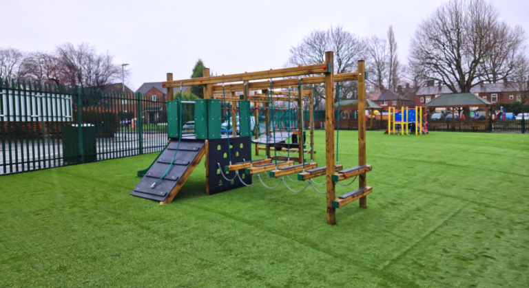 Dart Activity Centre And Artificial Grass Playground Equipment