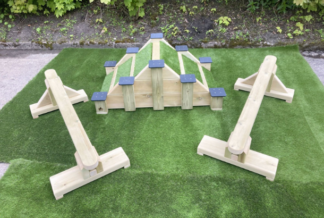 ABC Blocks Set 7 - Freestanding Trim Trail Playground Equipment