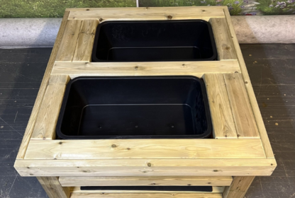 Water Table (Double With Lids) Playground Equipment