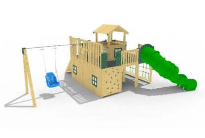 1 3 | Heartwood With Mirage Seat Swing | Creative Play
