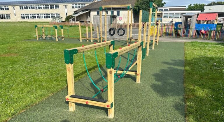Adventure Trail 10 L-Shape Playground Equipment