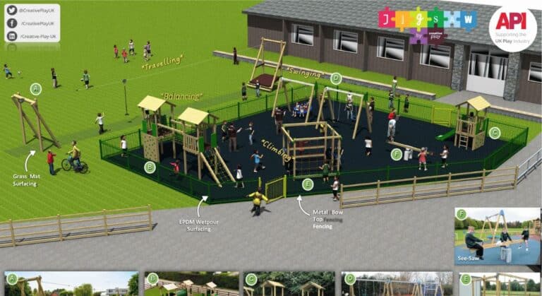 Community Group Playground Equipment Design