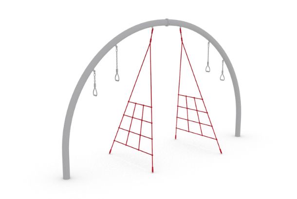 Nrg Sierra Diablo 8079879 - Nrg Sierra Diablo (Red Rope) Metal Steel Playground Equipment