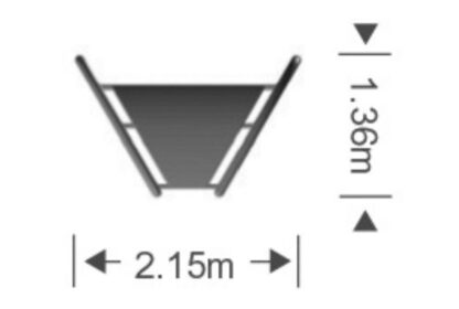 8019556-1-Cell-Bar-Seat-Meeting-Point- Metal Playground Equipment