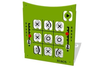 8061963 - TIC TAC TOE PANEL steel metal playground equipment