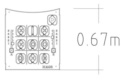 8061963 - Tic Tac Toe Panel Steel Metal Playground Equipment
