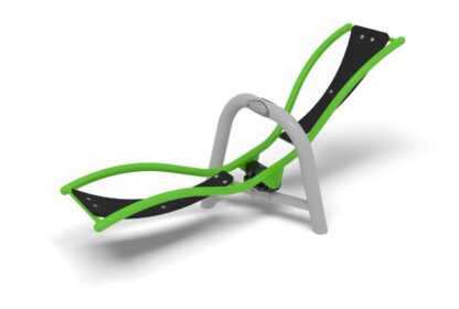 8062135 - Dragonfly See-Saw (Green) Cip (1) Steel Metal Playground Equipment