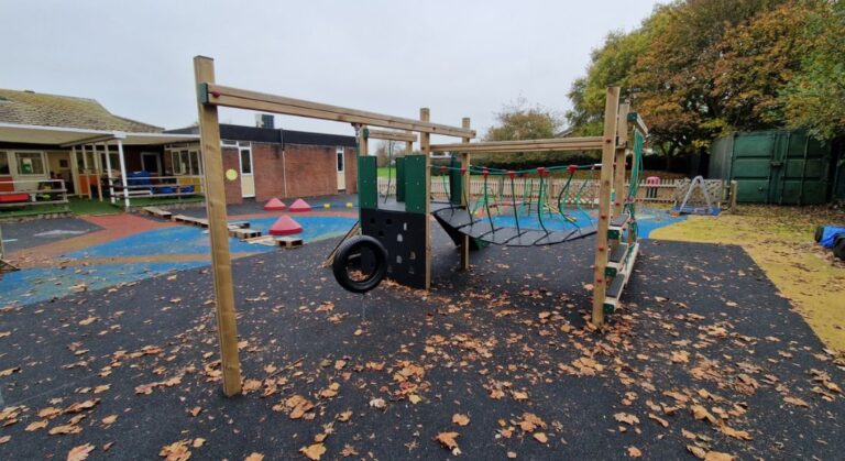 Clyde Activity Centre Playground Equipment & Wetpour Safety Surface