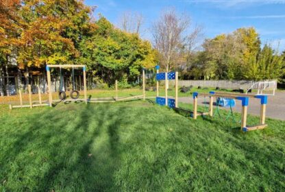 Adventure Trail 8 L-Shaped Trim Trail Playground Equipment