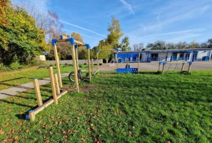 Adventure Trail 8 L-Shaped Trim Trail Playground Equipment