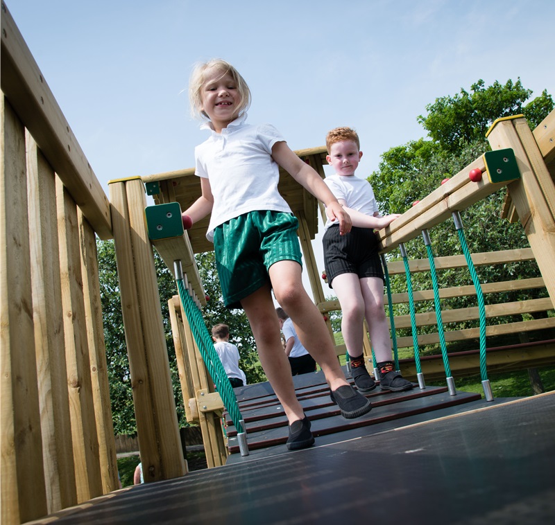 Childrens playground equipment