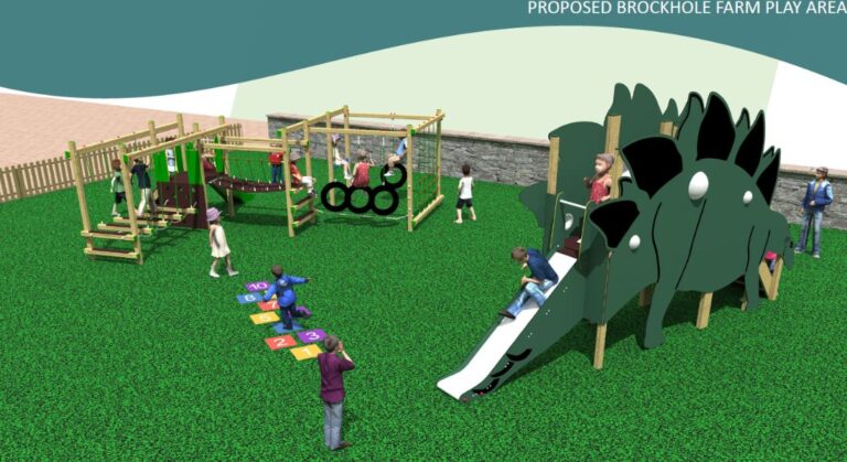 Dinosaur & Dart Activity Centre Playground Equipment Design