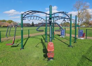 Outdoor Fitness Rigs Gym Playground Equipment