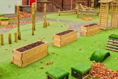 Planter 1.5M X 0.50M Playground Equipment