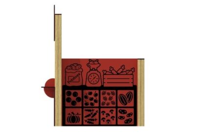 Market Playtown Panel Roleplay Playground Equipment