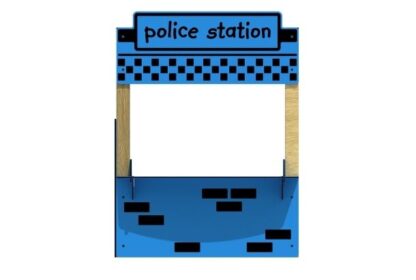 Police Station Playtown Panel Roleplay Playground Equipment