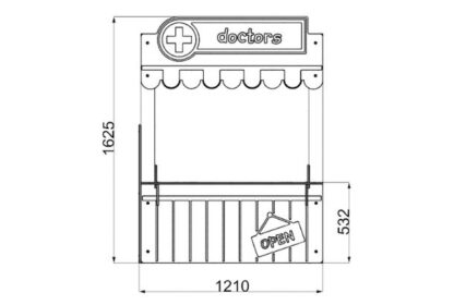 Doctors Playtown Panel Roleplay Playground Equipment