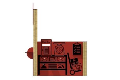 Post Office Playtown Panel Roleplay Playground Equipment