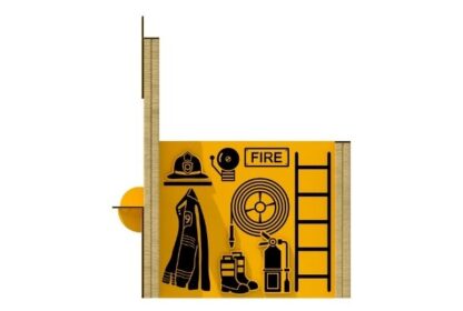 Fire Station Playtown Panel Roleplay Playground Equipment