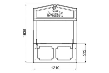 Bank Playtown Panel Roleplay Playground Equipment