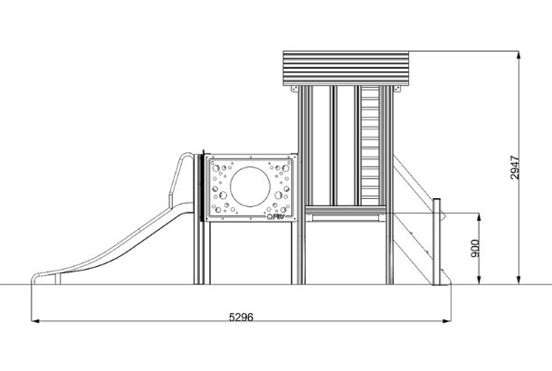 Bumblebee Play Tower Bumblebee Play Tower Sen Inclusive Playground Equipment