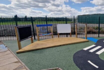 Art Stage Playground Equipment