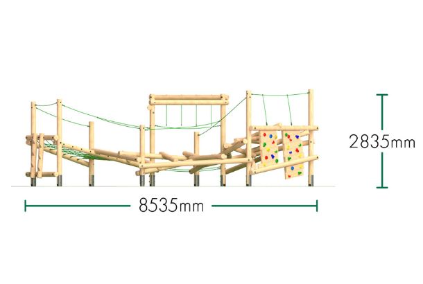 Jungle Climber Ranger Jungle Climber Ranger Climbing Frame Playground Equipment