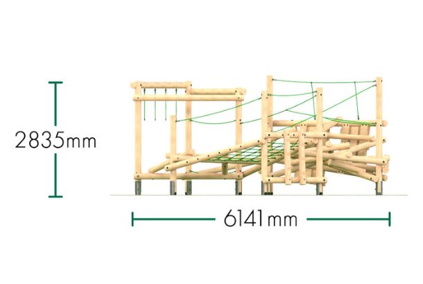 Jungle Climber Ranger Jungle Climber Ranger Climbing Frame Playground Equipment