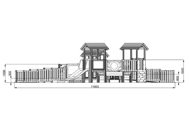 Dragonfly Play Tower For Inclusive Play Jigx504 - Dragonfly Play Tower Inclusive Playground Equipment