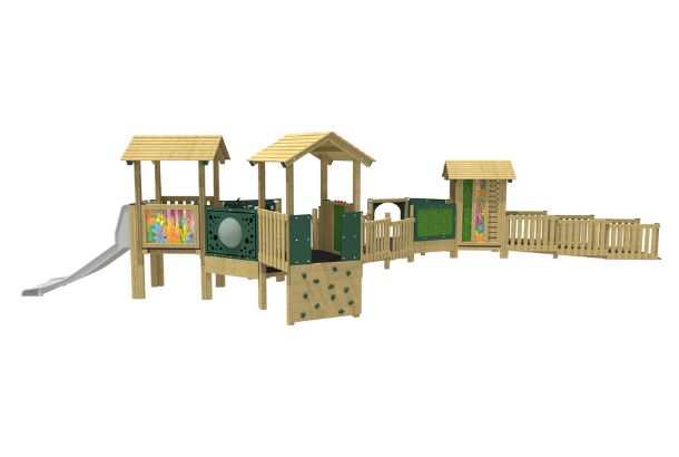 JIGX504 - DRAGONFLY PLAY TOWER Inclusive Playground Equipment