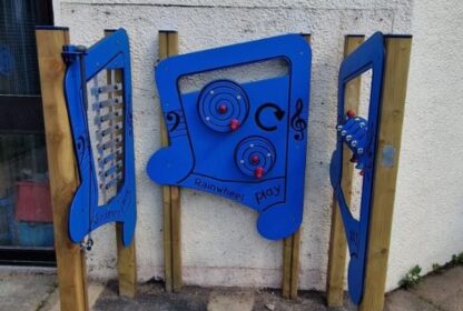 Rainwheel Music Sensory Activity Playboard Playground Equipment