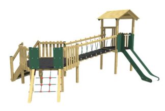 St Helens Jigsaw Tower Playground Equipment