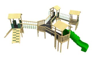 Tambora Jigsaw Tower Playground Equipment