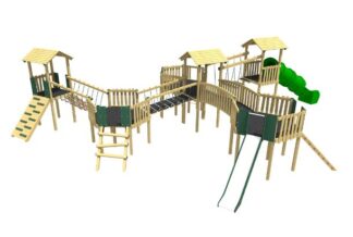 Vesuvius Jigsaw Tower Playground Equipment