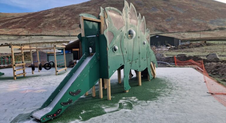 Dart Activity Centre & Dinosaur Climbing Frame Playground Equipment