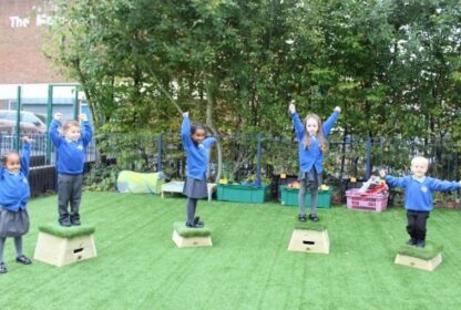 Abc Blocks (Agility, Balance &Amp; Coordination) - Jumping Set Freestanding Trim Trail Playground Equipment