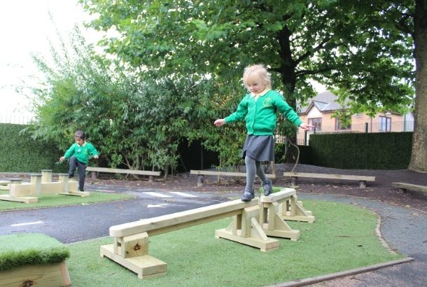 Abc Blocks (Agility, Balance &Amp; Coordination) - Set 0 Abc Blocks (Agility, Balance &Amp; Coordination) – Set 0 Freestanding Trim Trail Playground Equipment