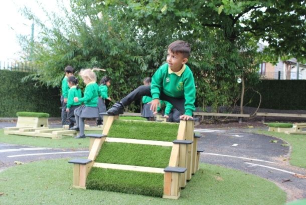 Abc Blocks (Agility, Balance &Amp; Coordination) - Set 0 Abc Blocks (Agility, Balance &Amp; Coordination) – Set 0 Freestanding Trim Trail Playground Equipment