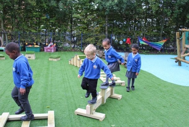 Abc Blocks (Agility, Balance &Amp; Coordination) - Set 0 Abc Blocks (Agility, Balance &Amp; Coordination) – Set 0 Freestanding Trim Trail Playground Equipment