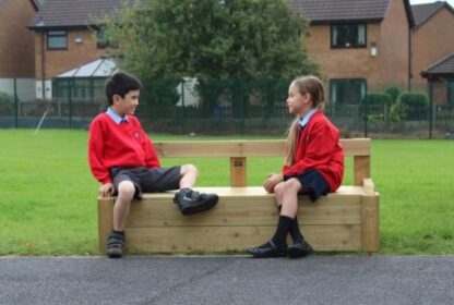 Storage Bench Freestanding Playground Equipment