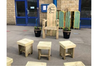 Story Time Chair Freestanding Playground Equipment