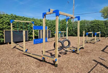 Adventure Trail 10 U-Shaped Trim Trail Playground Equipment