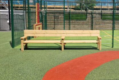 Park Bench Double Length Playground Equipment