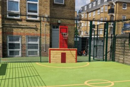 Timber Kick Board Inc Basketball &Amp; Target Playground Equipment
