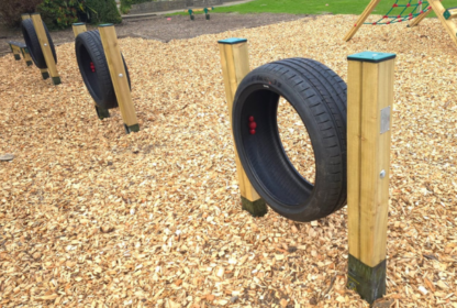 Tyre Panel Playground Equipment