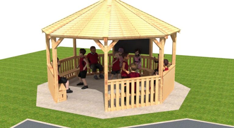 OCTAVIA (5M WITHOUT FLOOR) Outdoor Classroom Playground Equipment Design