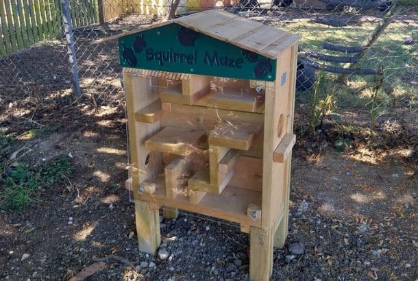 Squirrel Feeder Maze Squirrel Maze Sensory Garden Playground Equipment