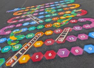 3D Games Thermoplastic Playground Marking