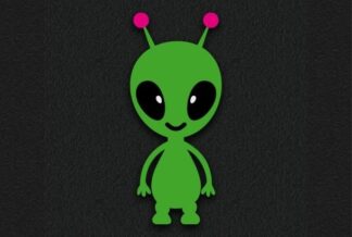 Alien 2 Thermoplastic Playground Marking