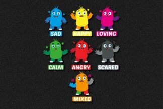 Colour Creatures Thermoplastic Playground Marking